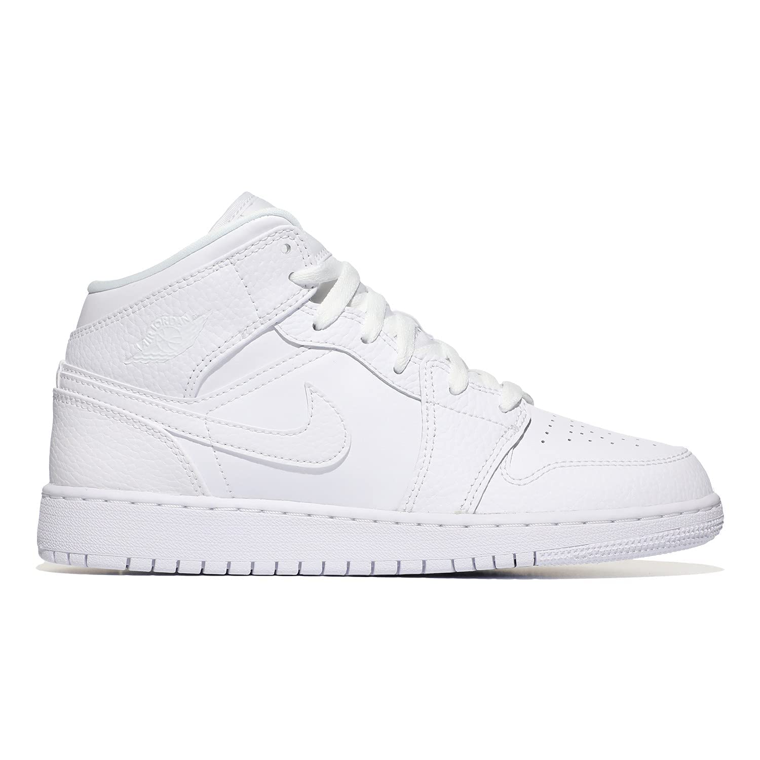 Nike Air Jordan 1 Mid (GS) Chaussure de Piste d'athltismeGarçon