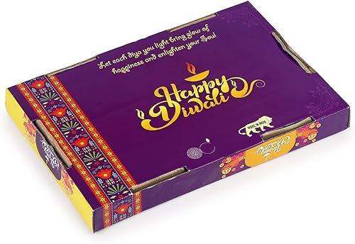 Miniatura 8 de Terracoaat - Juego de 6 piezas de arcilla multicolor de alta calidad para Diwali Navratri, decoración de aceite, lámpara de aceite, diwali, arcilla