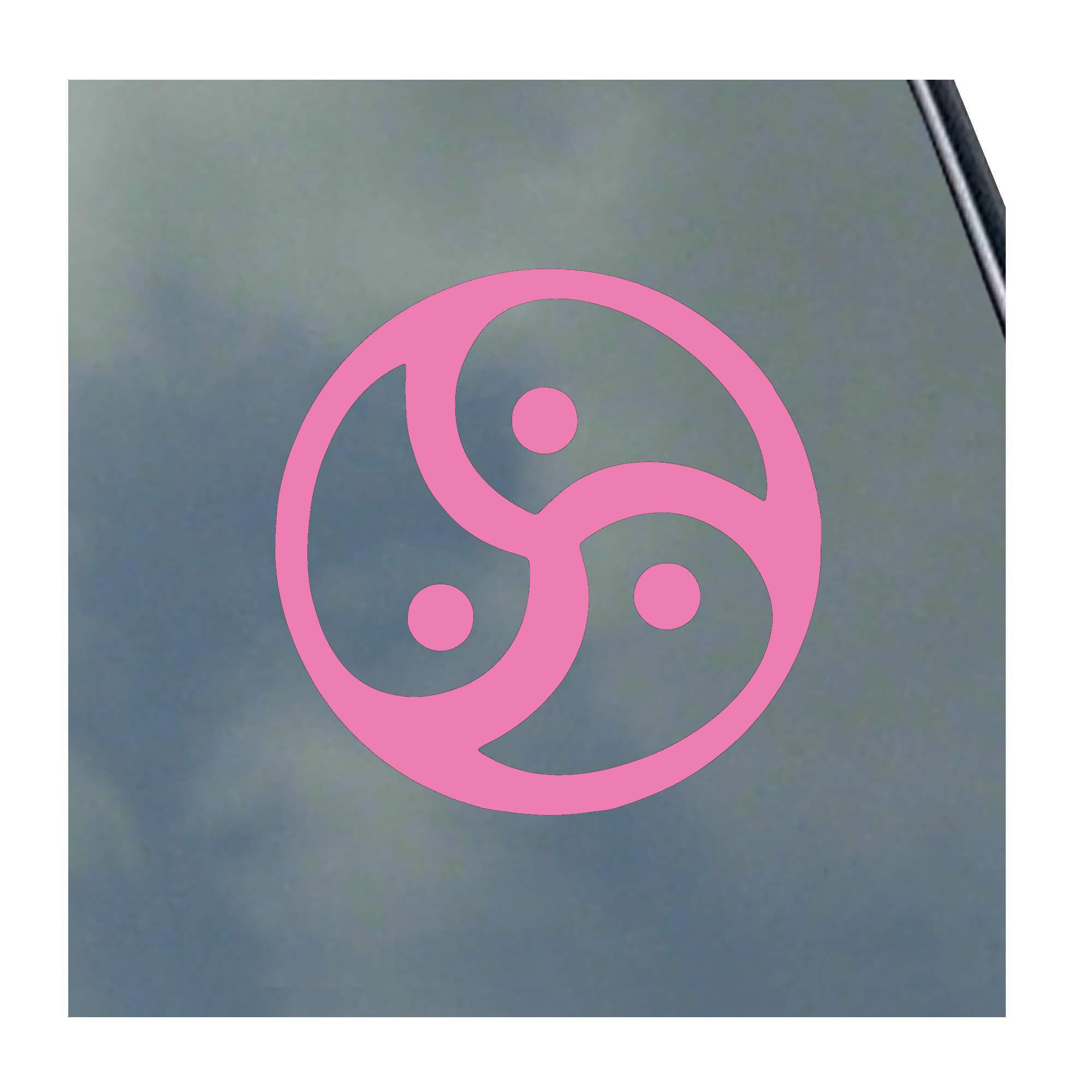 BDSM Sticker, BDSM Vinyl Decal, Triskele Vinyl Decal...
