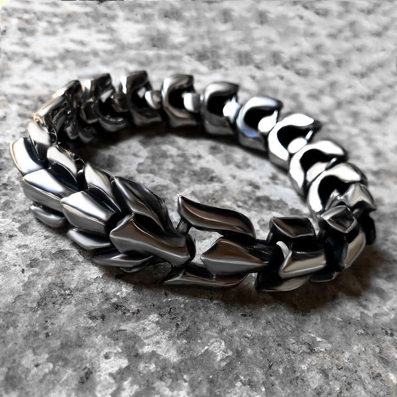 Bracelet dragon unisexe idée cadeau originale pour passionné de rock biker