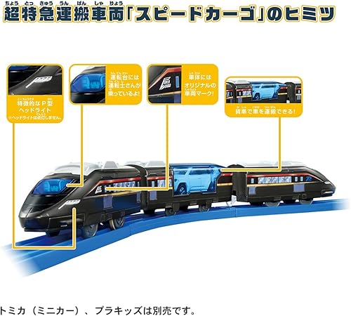 Miniatura 6 de Takara Tomy Plarail ¡Juguemos más con Tomica! Hakkou! Escenas llenas de escenas frente a la estación Rotary Set, juguete de tren, para edades de 3