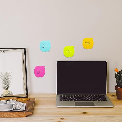 Miniatura 4 de Notas adhesivas, 560 hojas de 3 x 3 pulgadas, notas adhesivas de color, almohadillas autoadhesivas de colores brillantes para cuaderno de oficina en