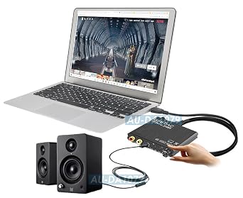 2-in-1 Premium 24-Bit 192 kHz Digital to Analog Audio Decoder and USB Sound Card