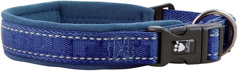 Hurtta Casual Padded Dog Collar, Cinnamon, 16-20 in