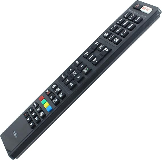RC4848F Remote Control Replacement for Hitachi Bush Digihome Finlux JVC Laurus Linsar Luxor MitchelBrown Polaroid Techwood Telefunken Visitech TV 32HB6J61U 24HBJ55U 50HB6T72UA 43HB6T72U