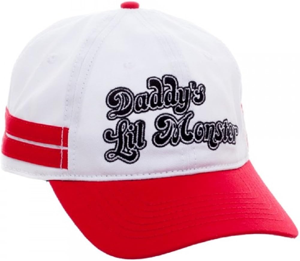 Lil Monster Adjustable Velcro Cap White 