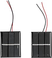 Vista 6 de Módulo de célula solar micro para bricolaje, módulo de panel solar de polisilicio pegamento células solares 1.693x2.165 in 0.4W 1.5V Micro Solar