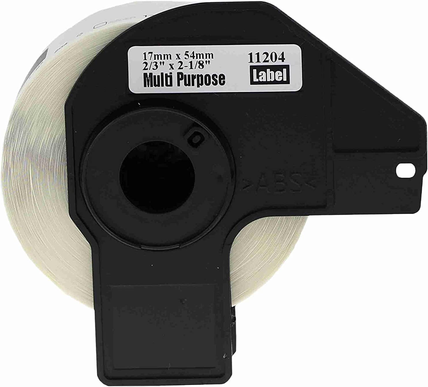 Brother DK11204 Multifunction Printer Labels 17 x 54 mm Black/White White - Brand: Brother - EAN: 497776628167