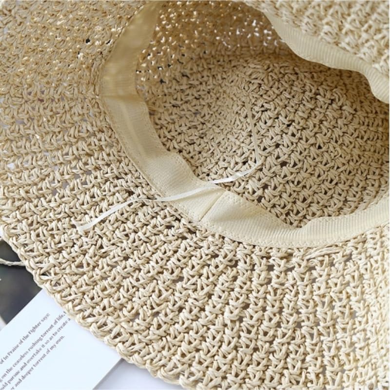 Lace Hats Beach Vacation Sun Foldable Protection Fisherman
