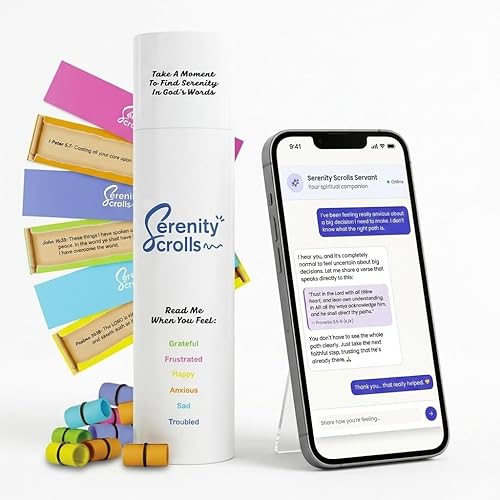 Bible Verse Jar with 96 Color Coded Scriptures + AI