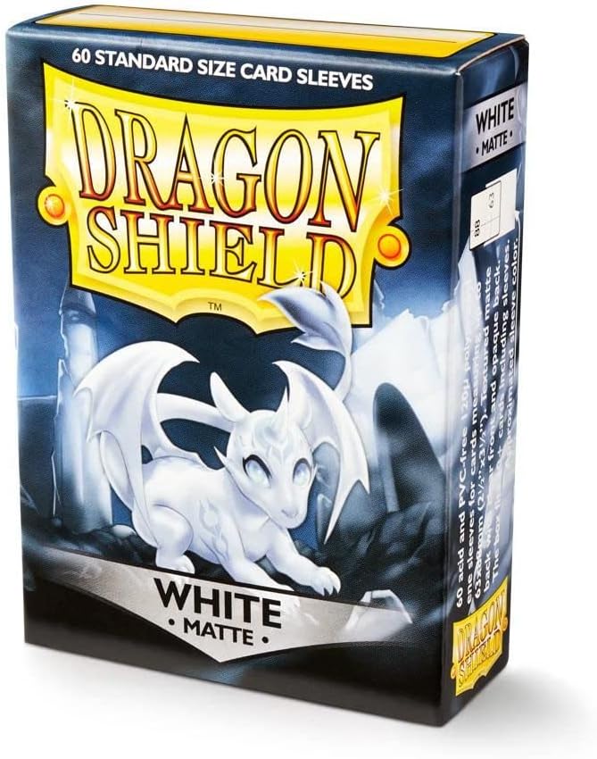 ApS ART11205 Dragon Shield Matte Weiß Card Game