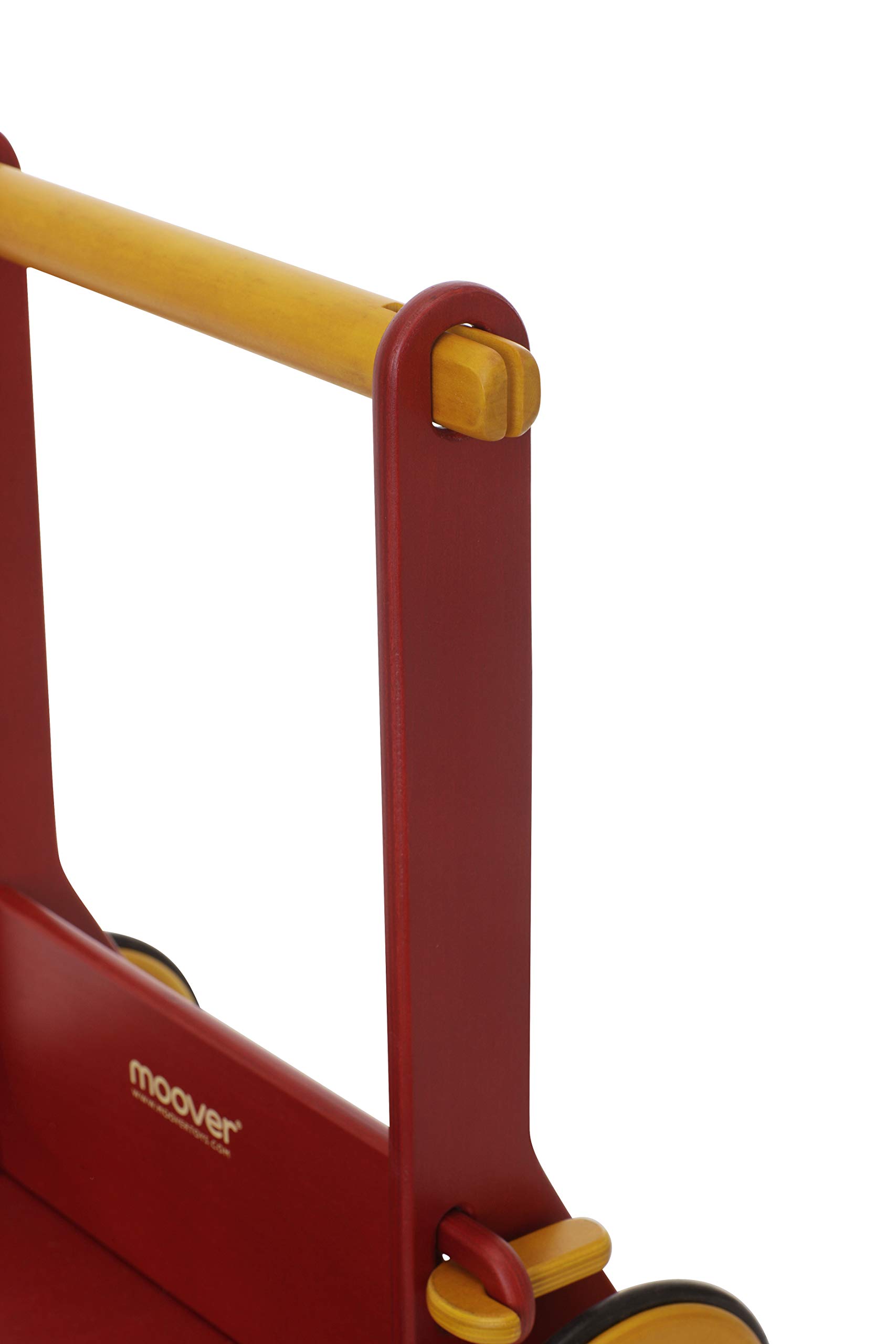 【中古】「非常に良い」Moover Baby Walker 手押しぐるま(組立式) レッド Amazon | Moover Baby Walker 手押しぐるま(組立式) レッド | 手押し車