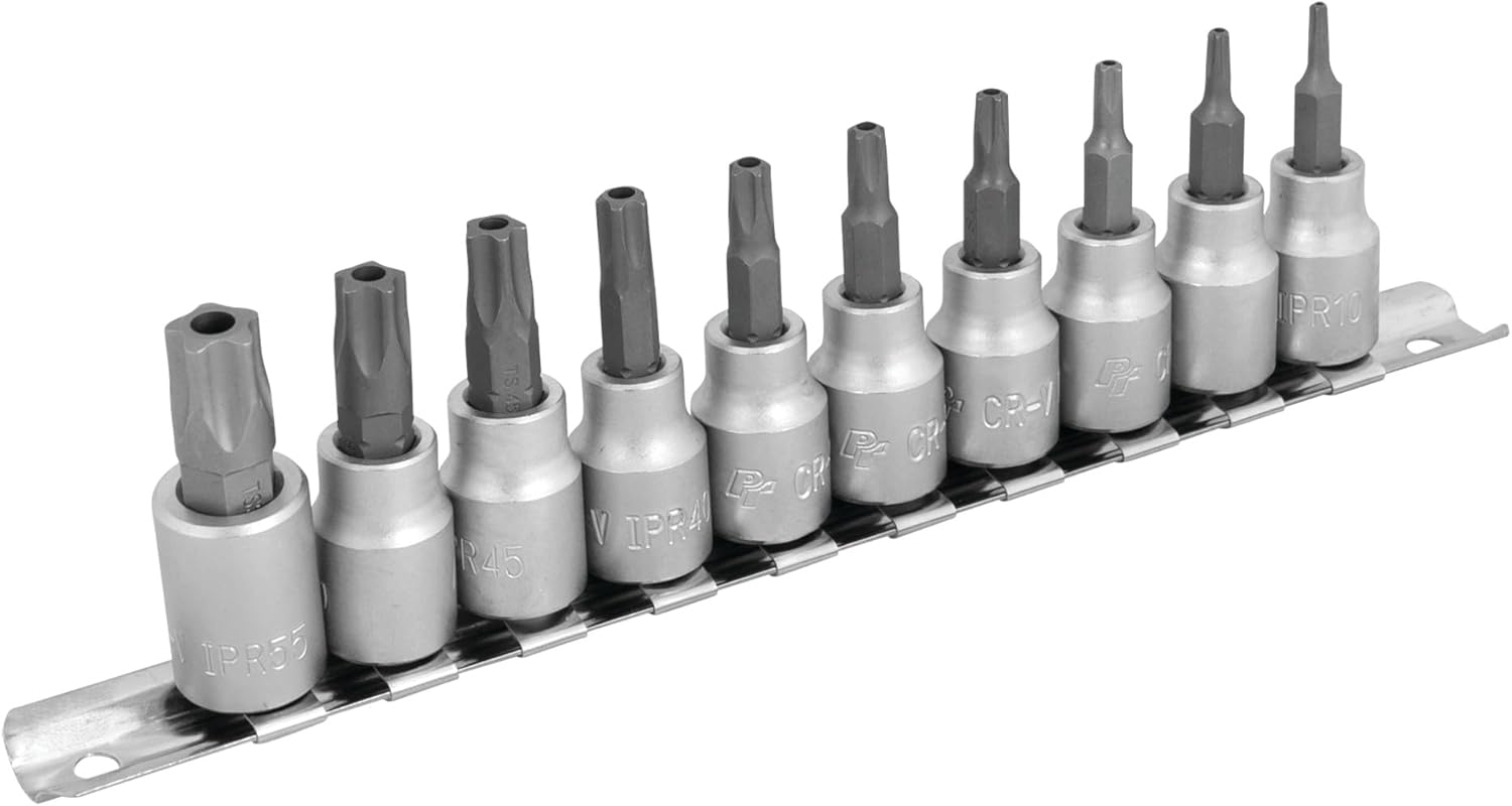 Performance Tool W38804 12pc Star Plus Bit Socket Set