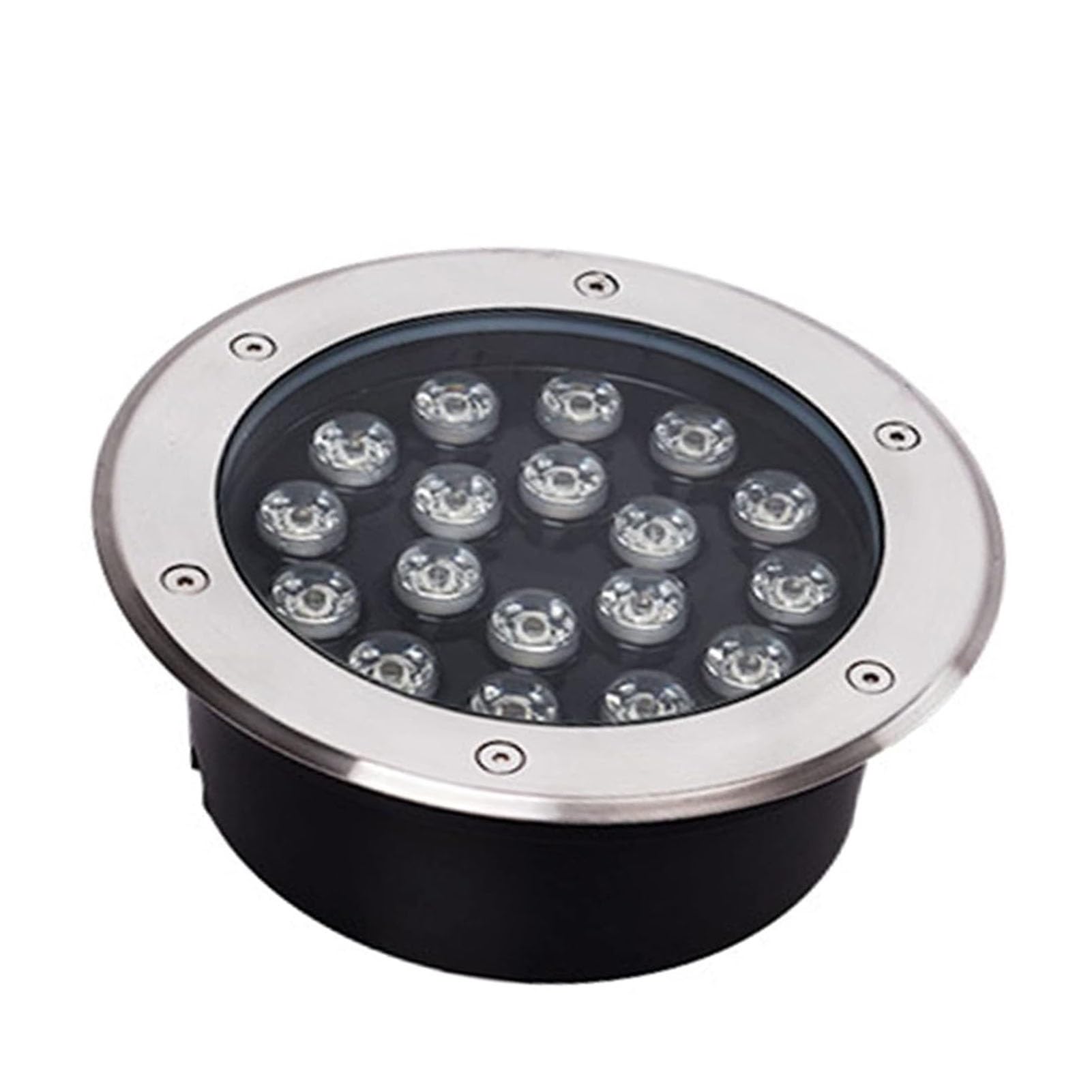 Faretto Subacquei - Luce Da Immersione A LED, Faretto Subacqueo Impermeabile IP68, Faretto LED Da Incasso Per Esterni A Bassa Tensione 24V, Faretto Da Incasso Per Esterni Da Incasso(Color:Blue,Size:24