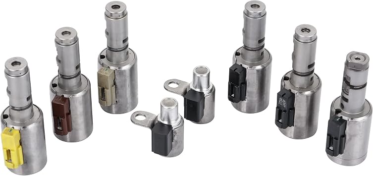 09G 8Pcs 6-speed Transmission Solenoid Kit Compatible With V-W Au-di Mi-ni Sk-oda TF-60SN