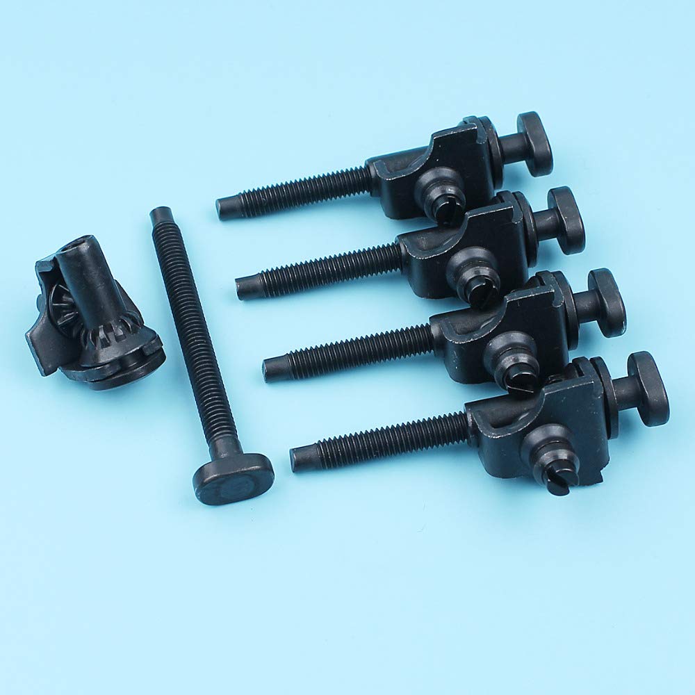 5 uds Tornillo Tensor de Ajuste de Cadena for Motosierra H 359 340 345 346 350 351 353 357 346XP EPA #537 07 12-01/503-88-54-01