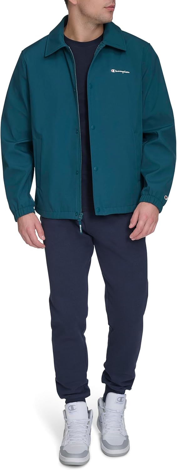 Champion mens Softshell Coaches Jacket - Image 2