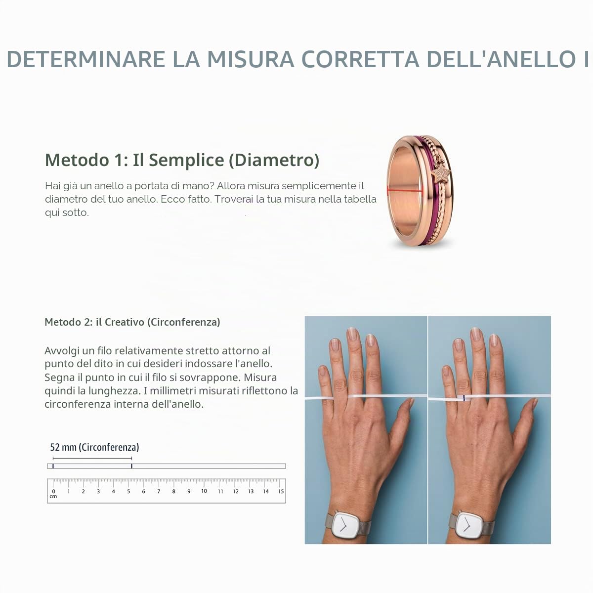 BERING Arctic Symphony Collection Donube - Anello da donna in acciaio inox, finitura lucida