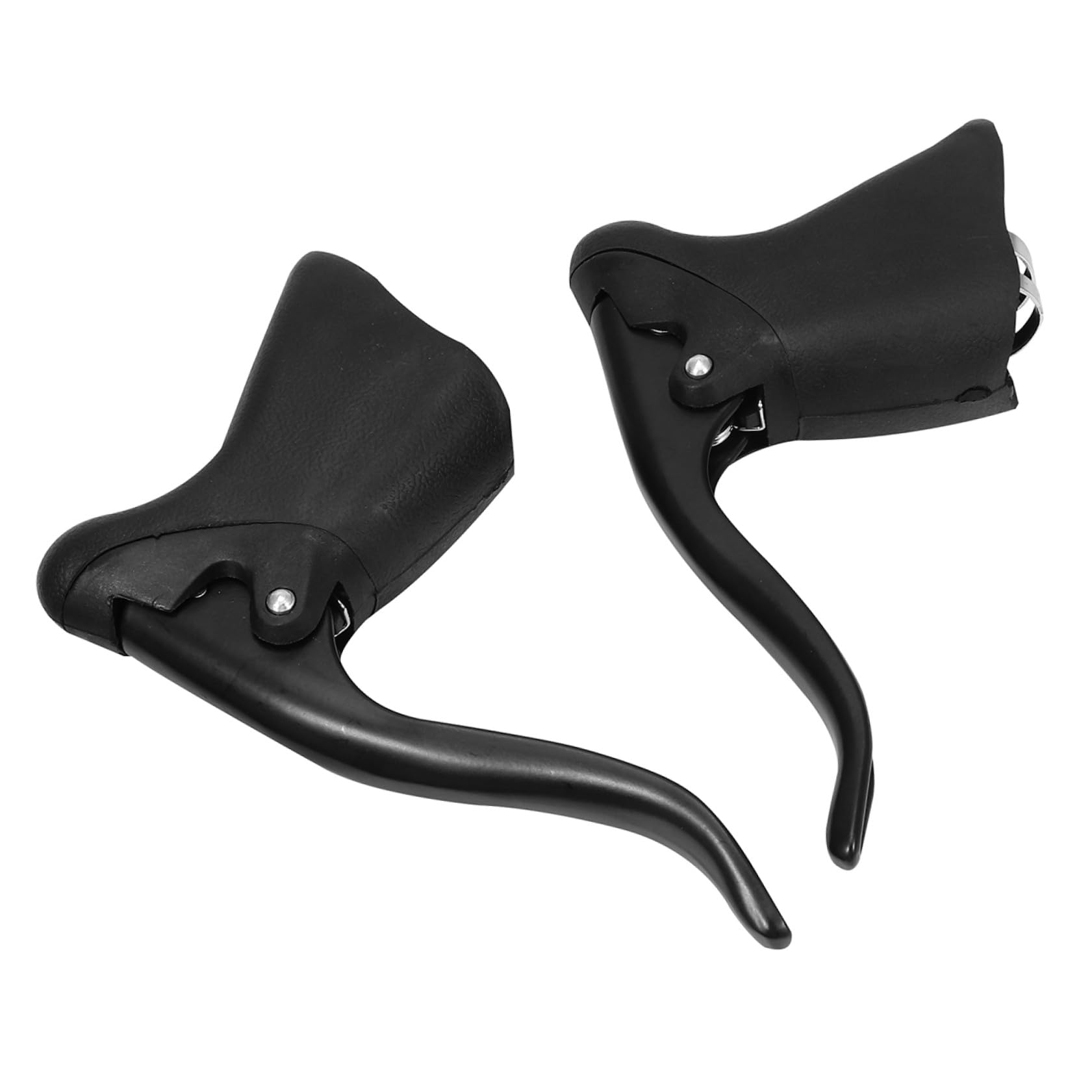 Toyvian Leve Freno Bici da Corsa in Lega di Alluminio Nere, Alta Durezza, per Freni Anteriore e Posteriore, Accessori per Bicicletta