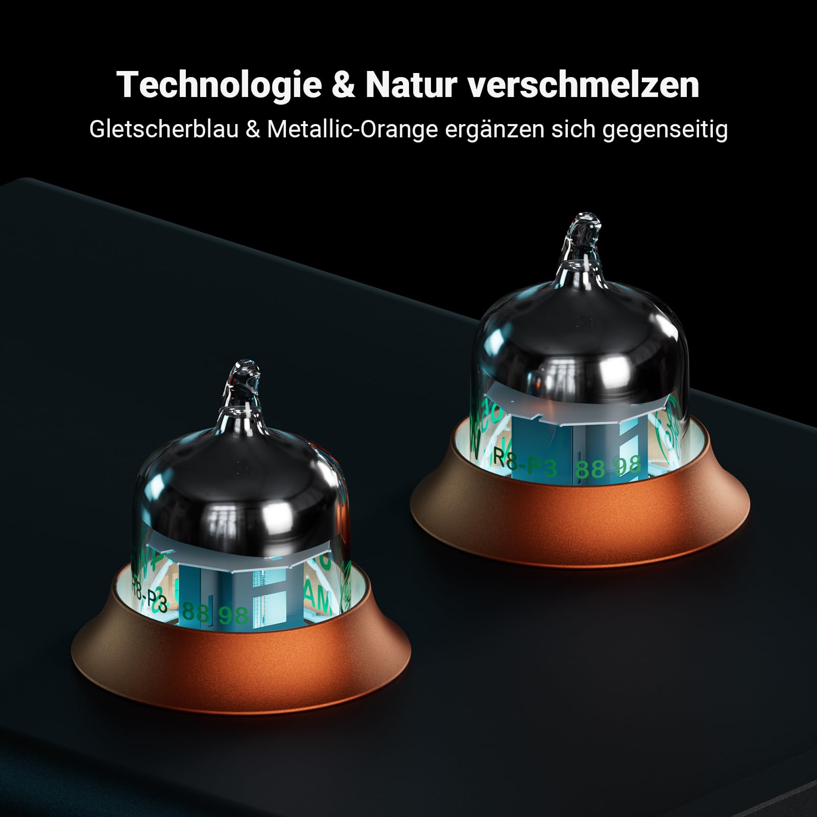 Fosi Audio P3 Hi-Fi Röhren Vorverstärker, Home Audio Mini Röhrenverstärker & Kopfhörerverstärker, Bluetooth 5.1 aptX-LL & aptX-HD, Bass & Treble Reglern für Hi-Fi Stereo Aktivlautsprecher, RCA & AUX