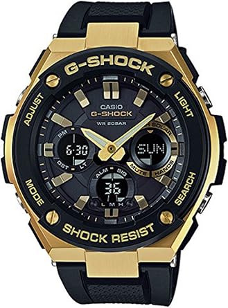 Casio G-Shock GST-S100G-1A Wristwatch, G-Shock, G Steel, Analog Digital,