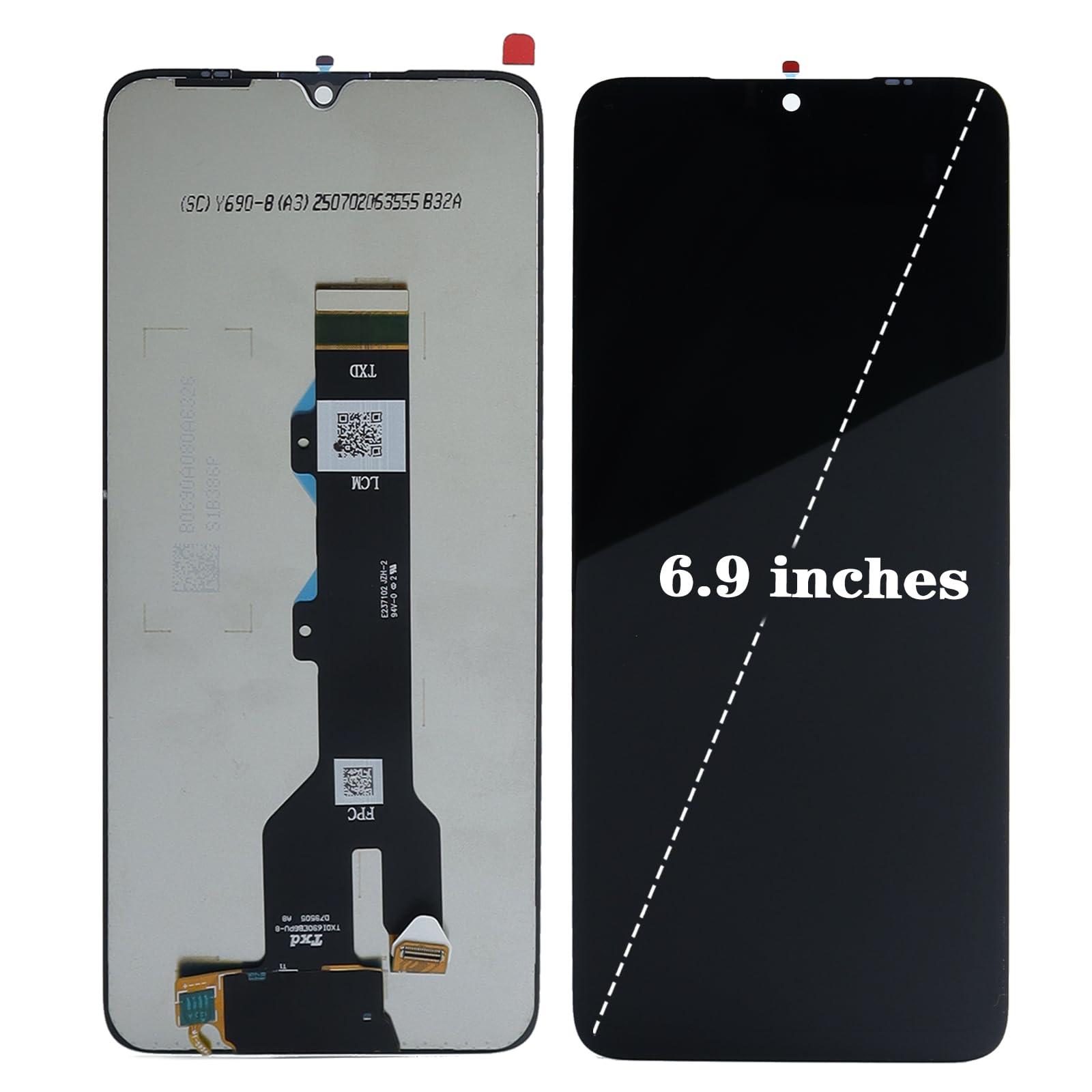 Ygpmoiki Tela LCD Touch Digitalizador de Substituição para