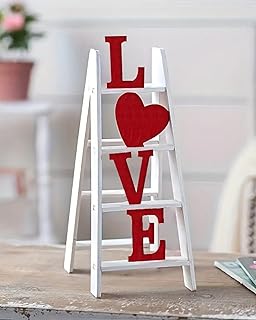 Love Ladder Table Decor, Heart-Shaped Ornament, Ideal for Home, Wedding, and Party Decorations, Brithday Desktop Decor