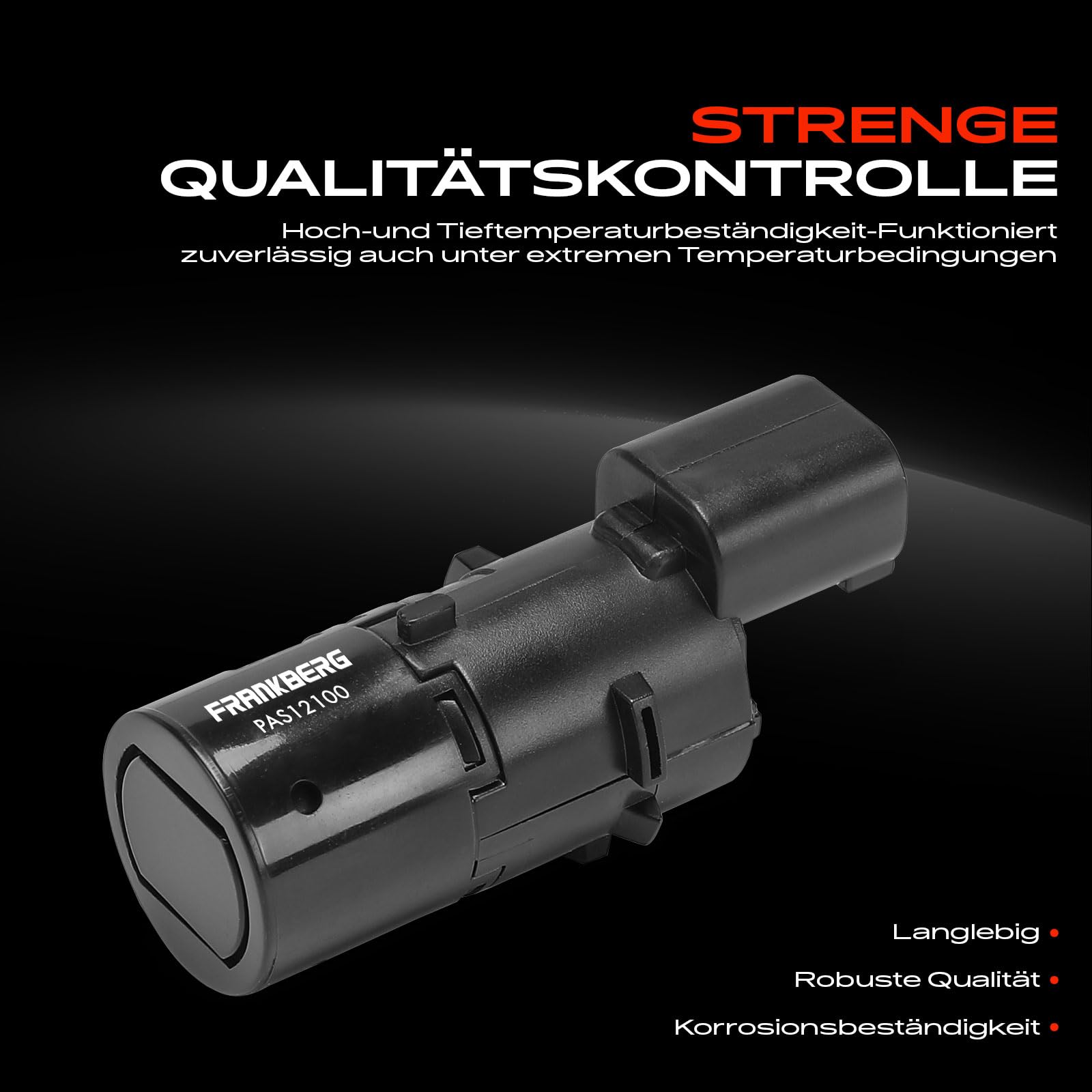 Frankberg 2x Parksensor Vorne Hinten Kompatibel mit R.a.n.g.e R.o.v.e.r III L322 2.9L-5.0L 2002-2012 Replace# YDB000121
