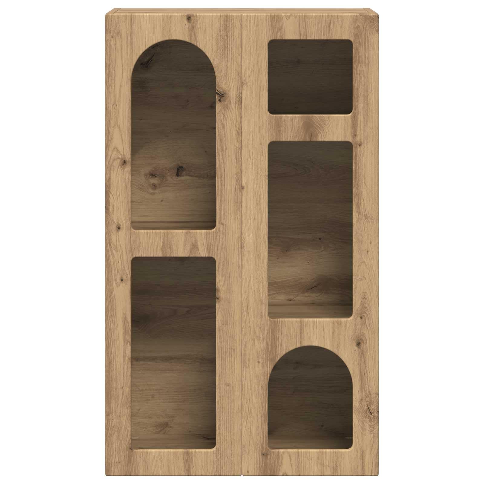 Générique Nowoczesny bufet do przechowywania 100 cm drewno inżynieryjne, meble do salonu z półkami, minimalistyczny prostokątny design
