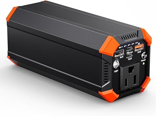 Banco de energía portátil con salida de CA, cargador portátil de 100 W, 98 Wh27000 mAh de alta capacidad con 65 W PD USB C banco de batería para