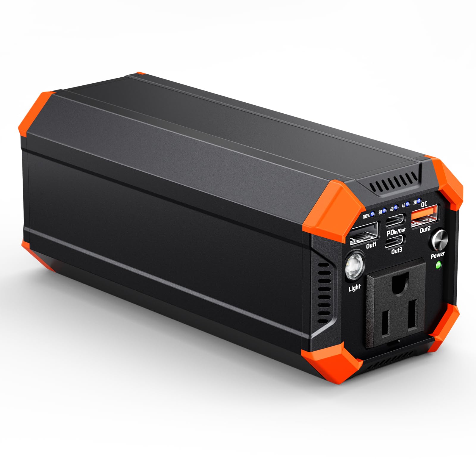 Portable Power Bank with AC Outlet, 100W Portable Laptop Charger, 98Wh/27000mAh High Capacity with 65W PD USB C Laptop Battery Bank