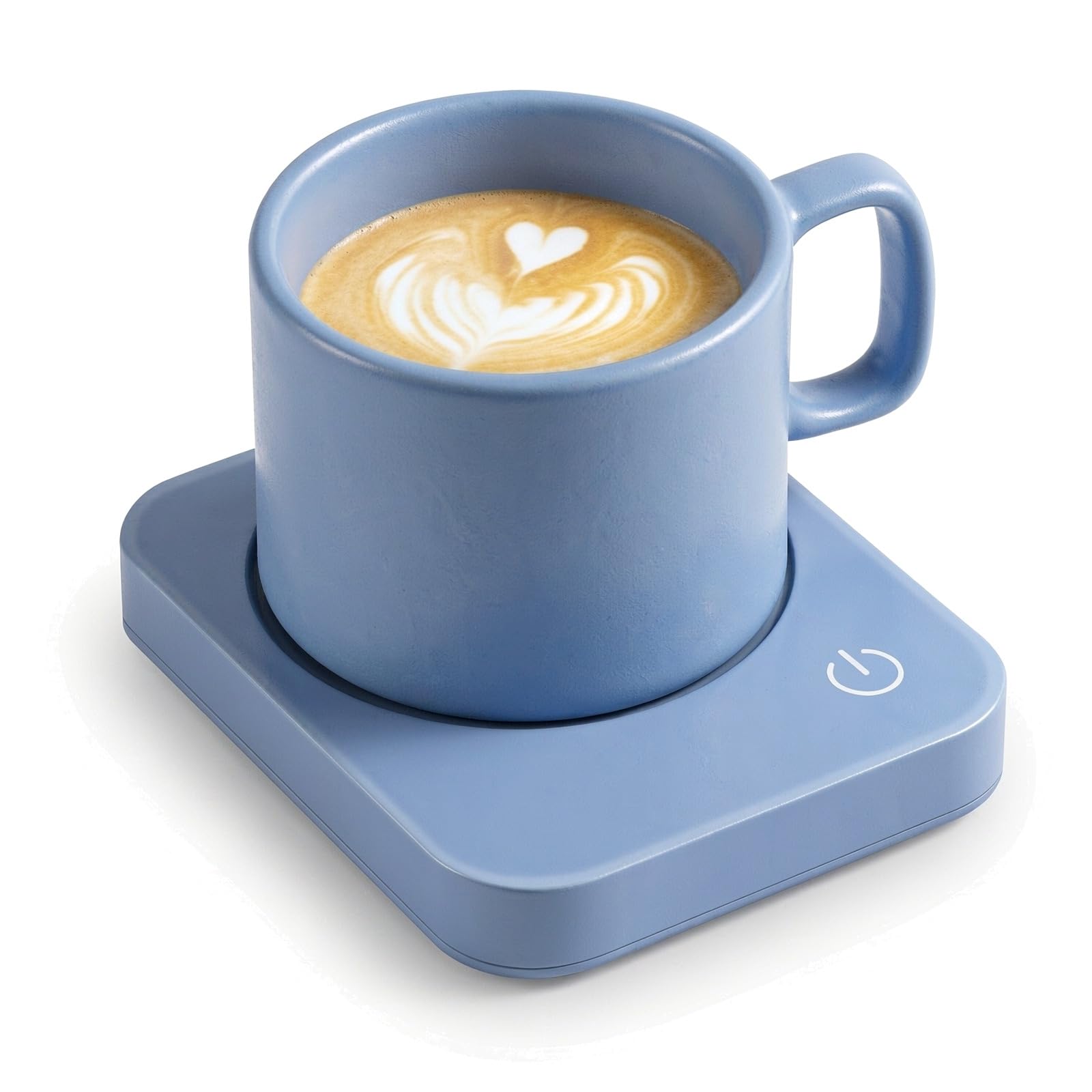 VOBAGA Coffee Mug Warmer for Desk with Auto Shut Off &amp; 3-Temp Settings, Coffee Cup Warmer with Smart Safety Alert Home Office Accessory, Perfect for Coffee, Tea, Milk (No Mug)