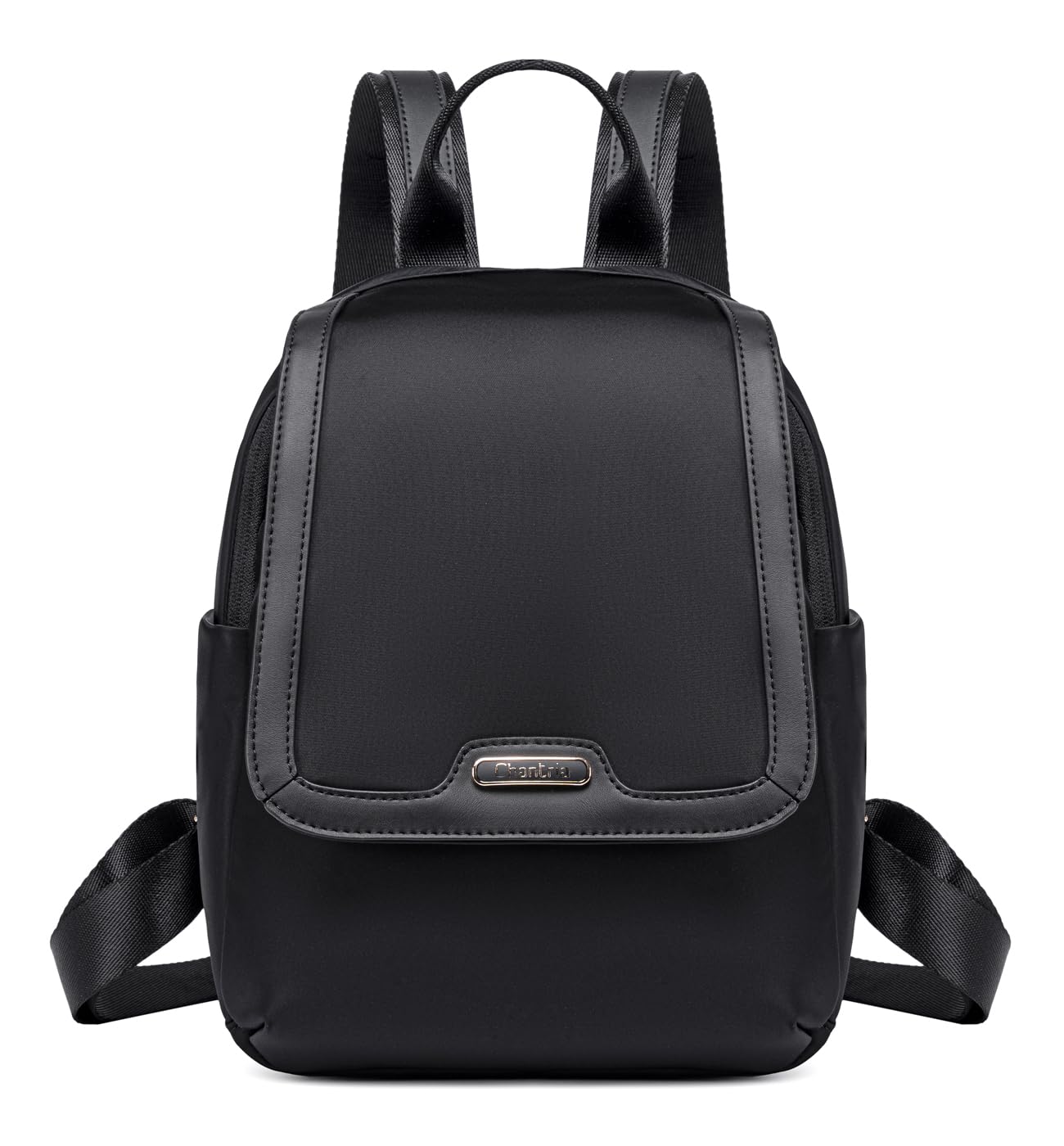 Small Backpack for Women Stylish 7L Magnetic Flap Multi-pocket Water-resistant Ladies Backpack for 8.3" iPad Mini, Fashion Backpack for Shopping Casual Travel-light-image-44