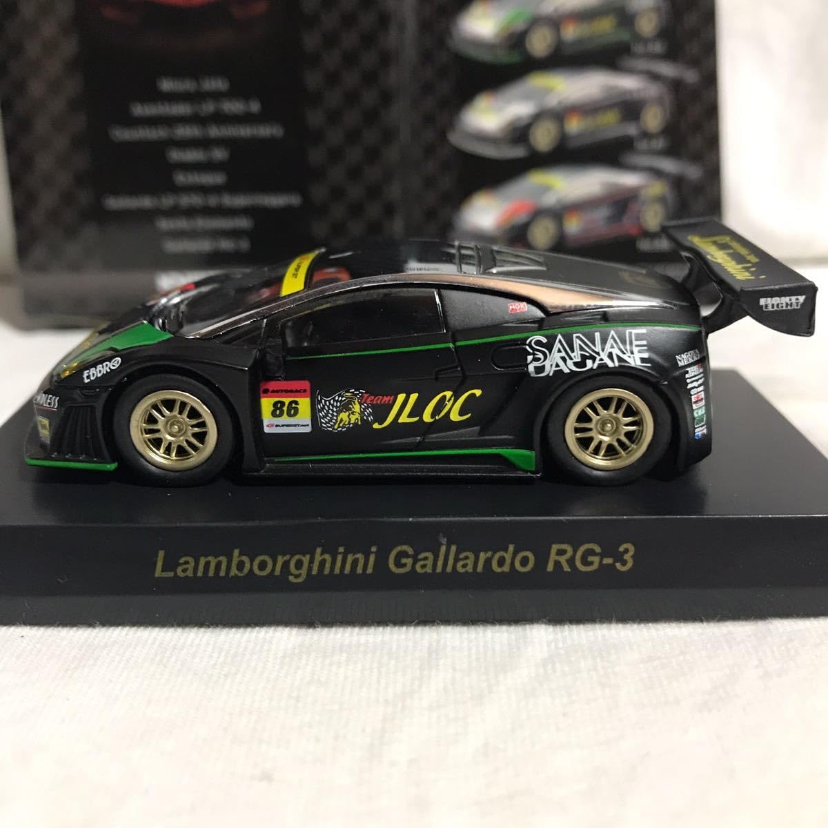 Amazon | 京商 1/64 JLOC ランボルギーニ ガヤルド RG-3#86 山西 康司