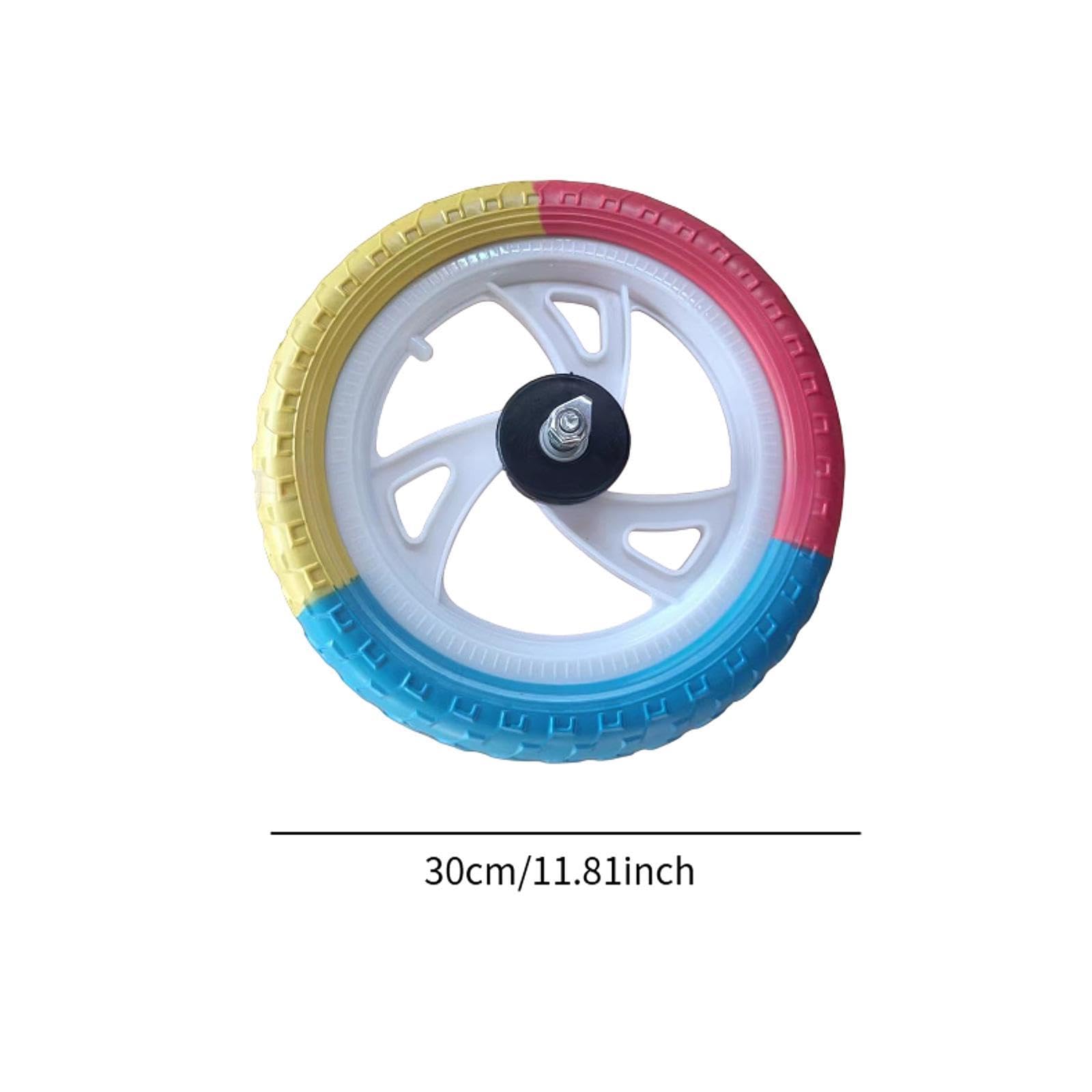 Hellery 2er-Set 12 Zoll Laufrad Räder - EVA Schaum Reifen Für Kinderlaufräder