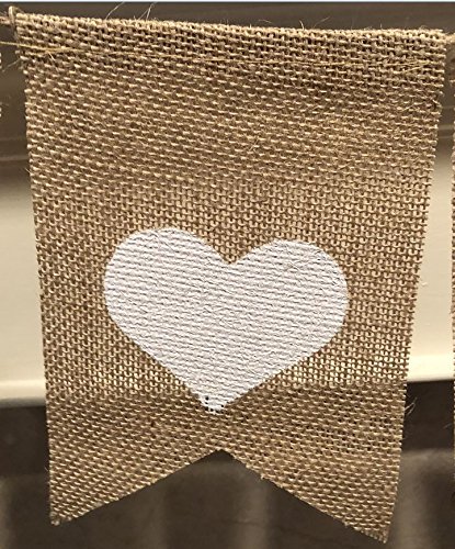 Oh Baby Banner & Balloon Set - Pre-Strung Assembled Burlap Garland - 6 Blue Gold & White Balloons - Its A Boy With Hearts - Baby Shower Gender Reveal Decor By Jolly Jon #TOP6