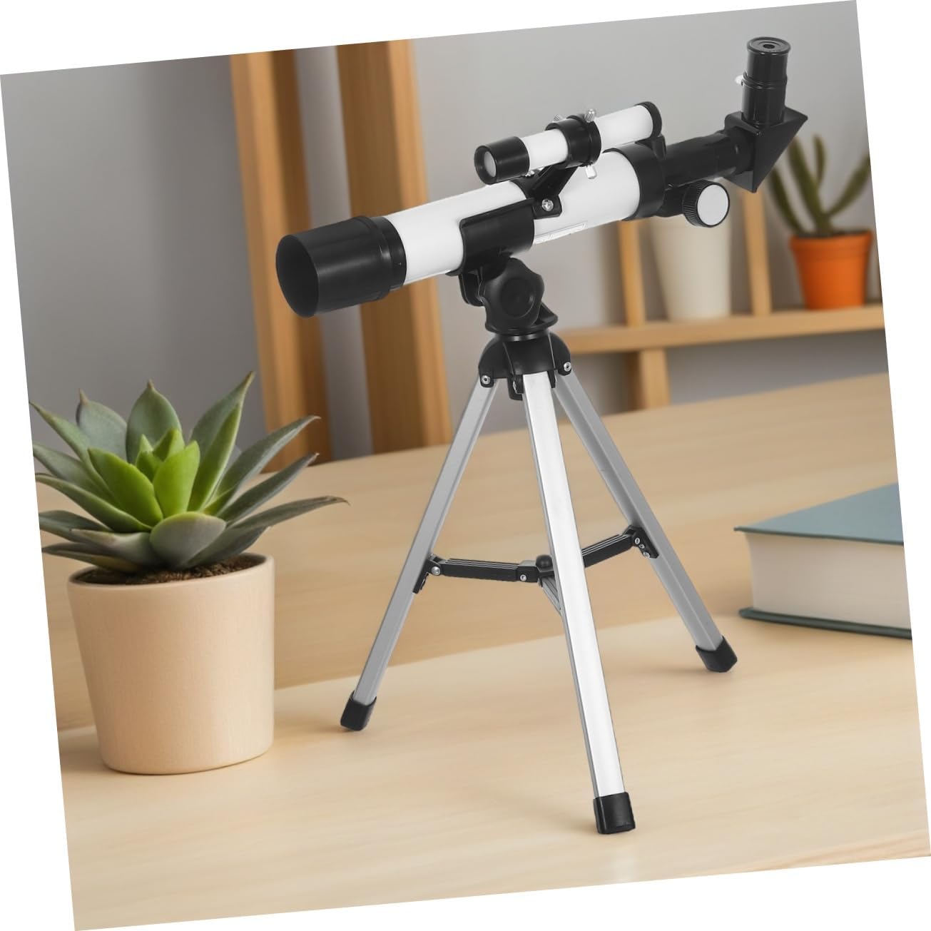 jojofuny Kids Astronomical Telescope: 40040 Educational Space Observation Tool with HD Lenses - Interactive Teaching Telescope for Children's Science Projects