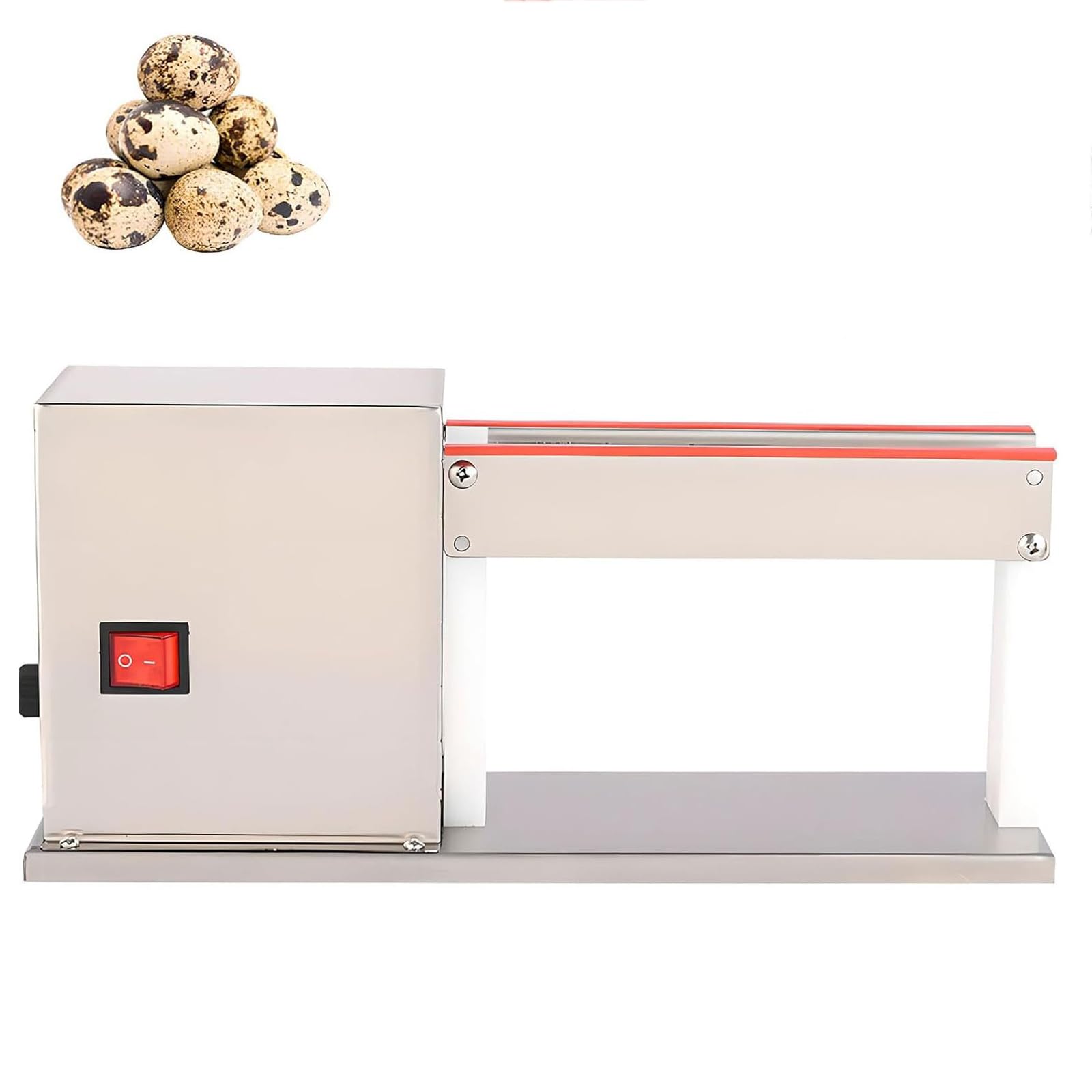 Machine À Décortiquer des Œufs De Caille Semi-Automatique, Machine À Décortiquer Les Œufs De Caille, Matériel en Acier Inoxydable, Faible Taux De Rupture, Rapide Et Propre, pour Restaurant