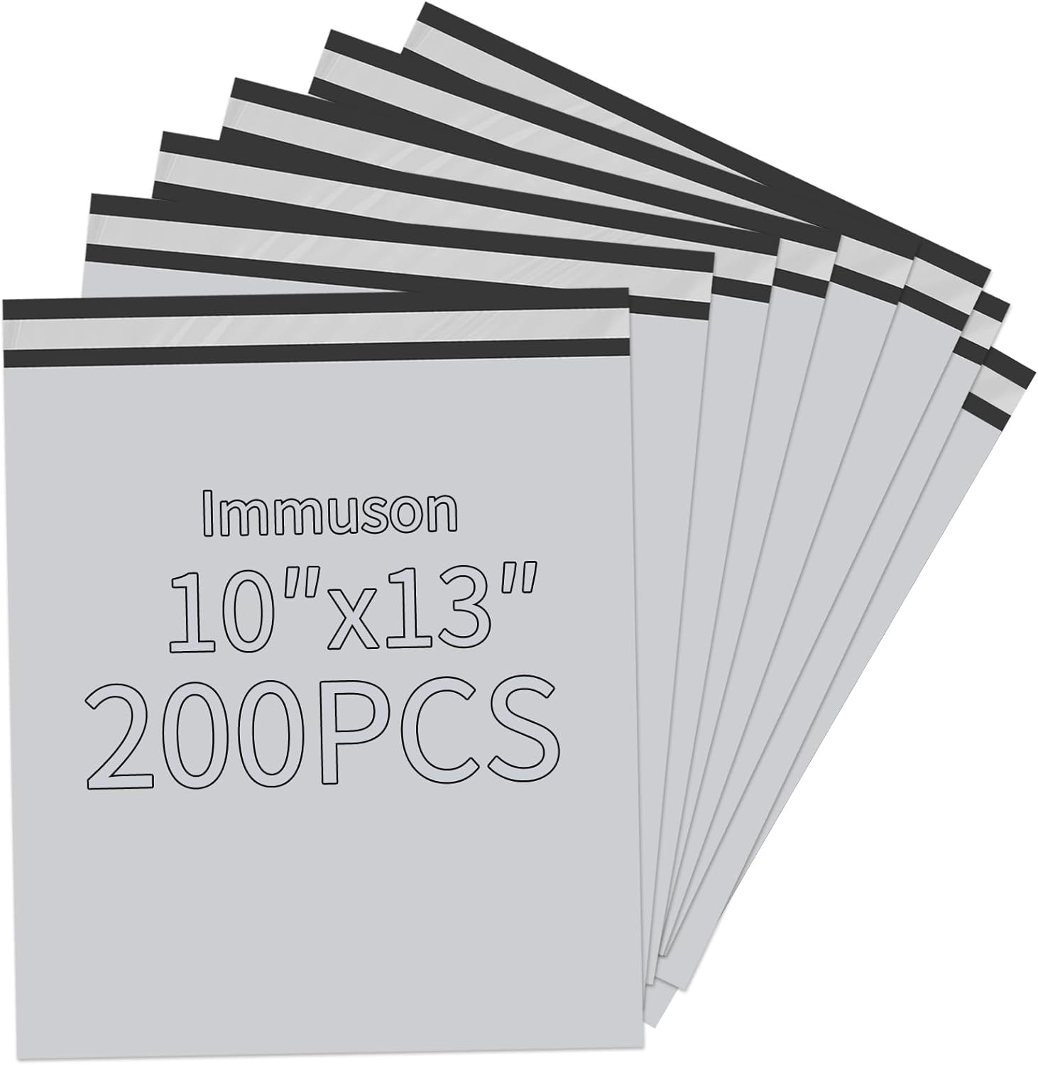 Poly Mailer 14.5x19 Inch 200 Pack,Shipping Bags for Business,Strong Adhesive Self-Sealing Bags,Waterproof Poly Bag for Clothing,Self-Sealing Envelopes Bags