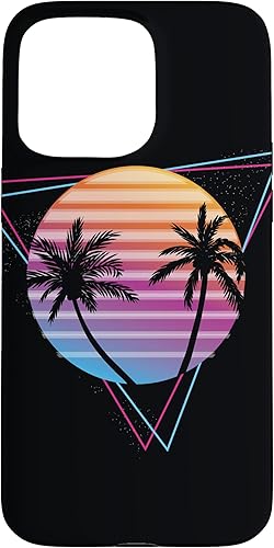 Miniatura 31 de Palm Sunset 80s Vibe Retrowave Synthwave Aesthetics - Carcasa para iPhone 16