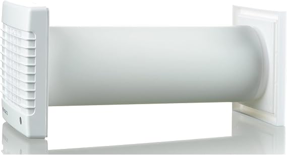 VENTS-US GK 150 MA - Easy to Install 6 Through The Wall Exhaust Fan with 176 CFM - Built to Remove Moisture, Harmful Fumes, Vapors, Odors, Humidity, and Common Indoor Air Contaminants