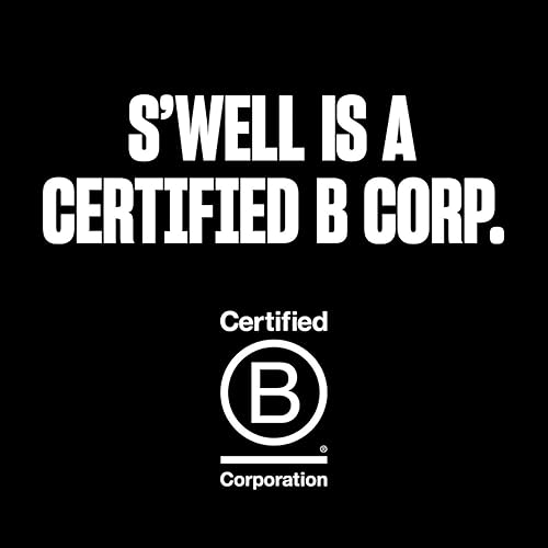 Miniatura 7 de Botella de agua S'well RYWO-09-A17, aislada al vacío, con doble pared de acero inoxidable, 9 oz, Royal Wood, Eucalyptus