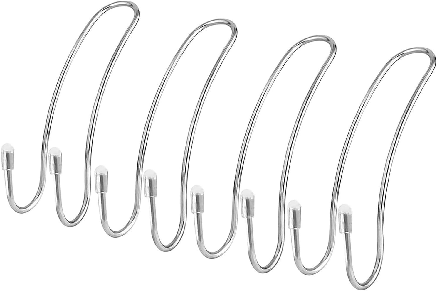 Headrest Hooks for Purses and Bags, Car Seat Hooks for Bag Handbag Clothes Hat Grocery Water Bottle, 4 Pack