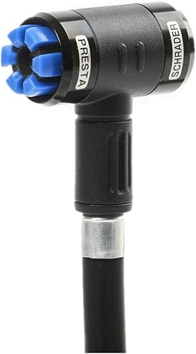 Miniatura 4 de Panaracer BMP-23AEZ - Bomba portátil de un solo toque compatible con válvulas Presta y Schrader