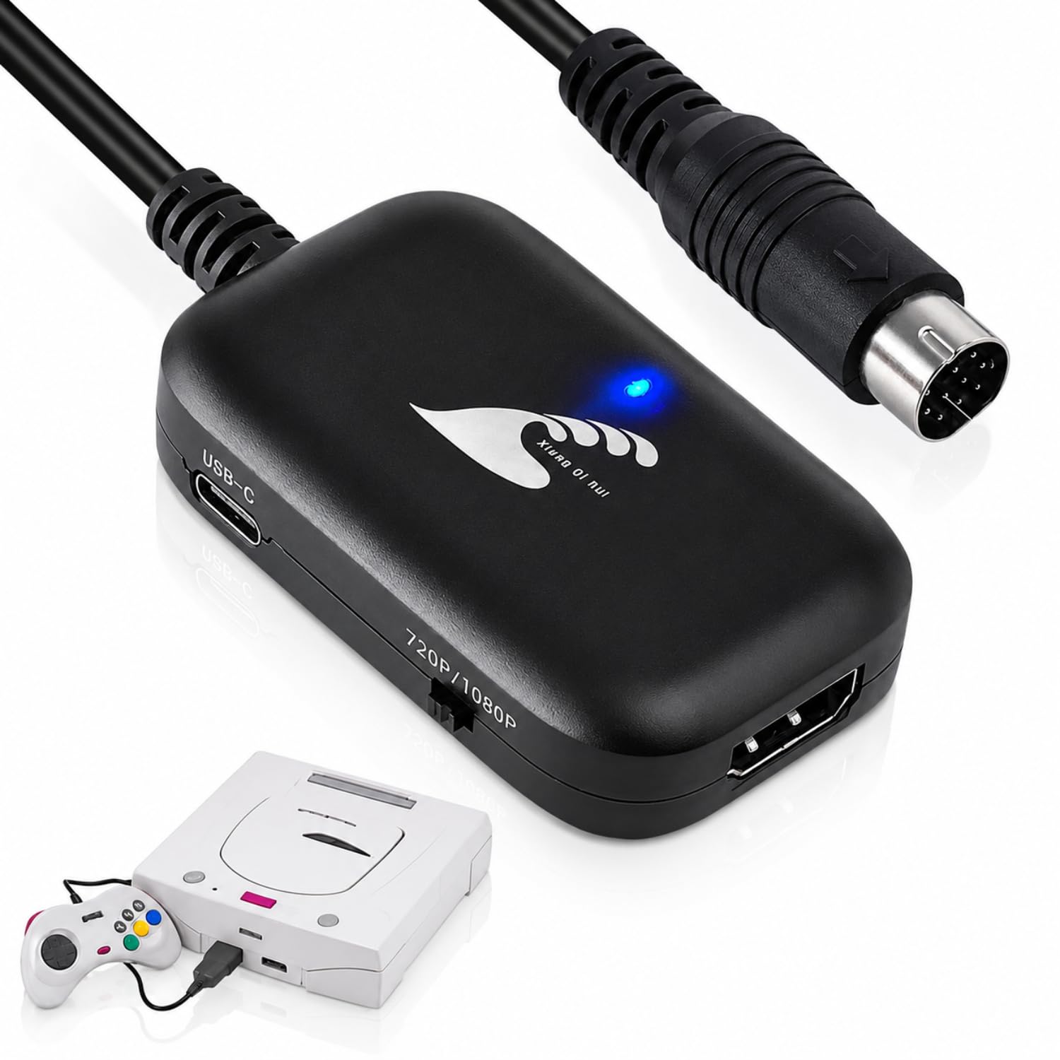 Amazon.co.jp: Eishin セガサターン HDMI 変換 コンバーター SEGA