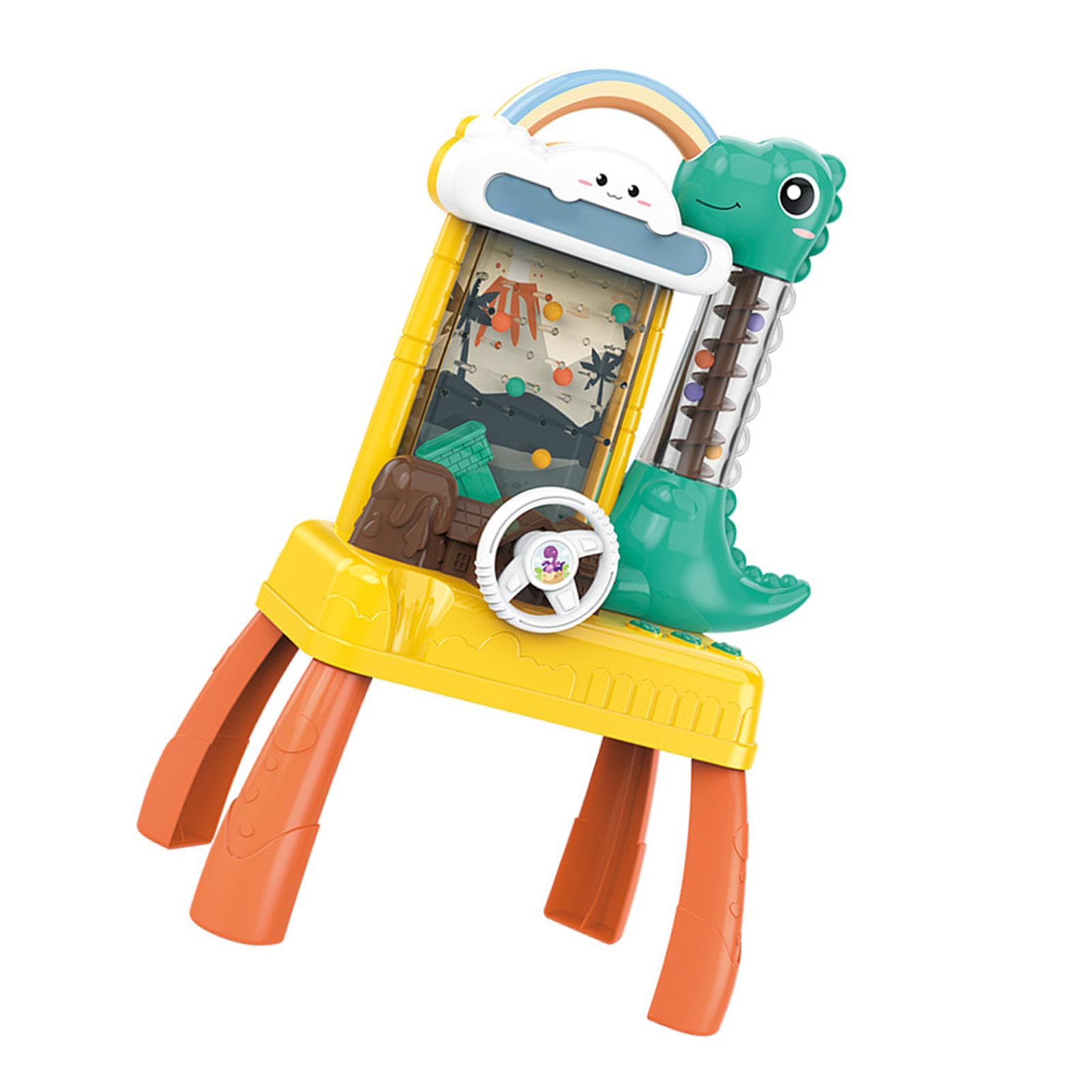 Pinball Machine, Mini Machine Ball Launching Toy For Kids Attractive Shape Electric Ball Cycling Pinball Machine For Kids For Children Family and Friends