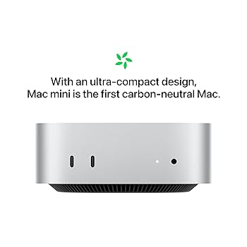 Apple Mac mini M4 Pro 24GBメモリ 512GBストレージ Apple 2024 Mac Mini Desktop Computer with M4 Pro chip with