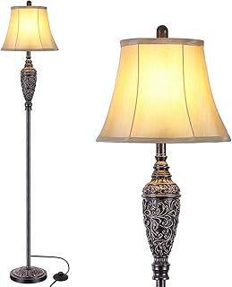 14 Vintage Bedroom Ideas for Timeless Character and Charm 135 65’’ Vintage Floor Lamp for Living Room, Traditional Standing Lamp with ...