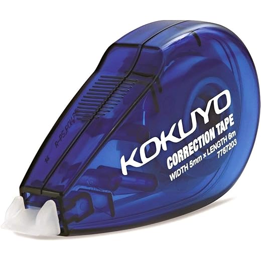 Kokuyo Correction Tape 5mm - 6 metre - Color May Vary
