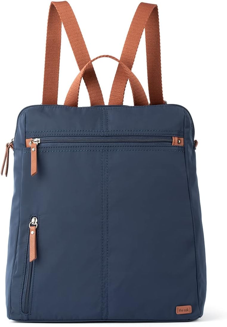 womens Esperato Recycled Nylon Backpack Esperato Backpack in Nylon, Spacious Bag with Adjustable Back Strap